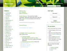 Tablet Screenshot of med-cab.net